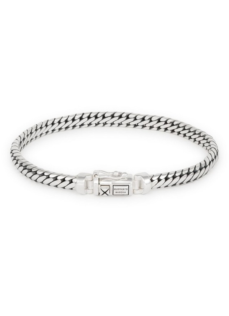 Buddha to Buddha Dames Ben Mini schakelarmband van zilver in de kleur Zilver