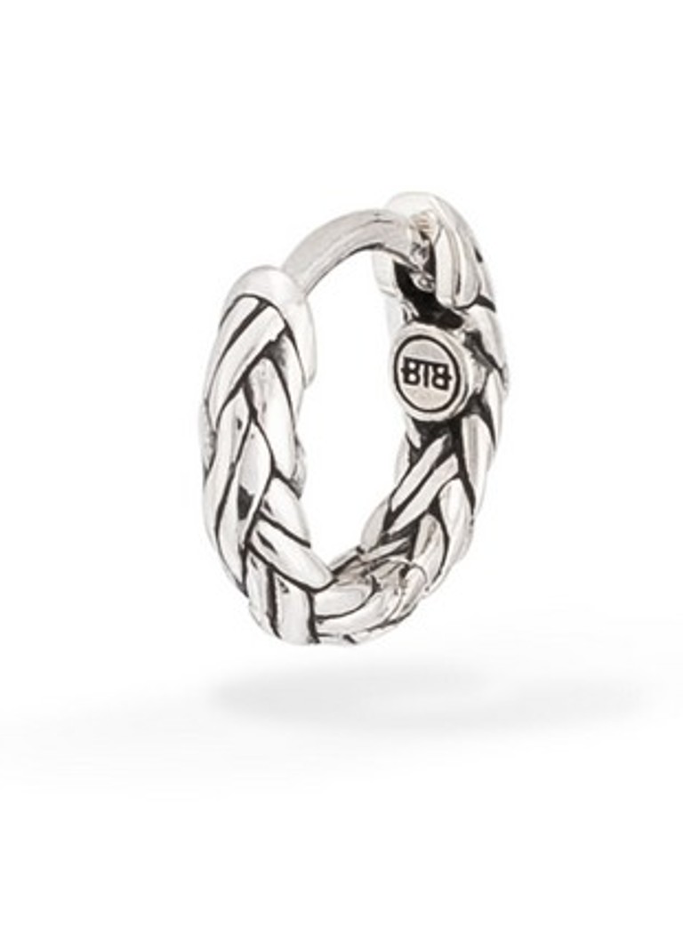 Buddha to Buddha Dames Katja enkele oorring van zilver in de kleur Zilver