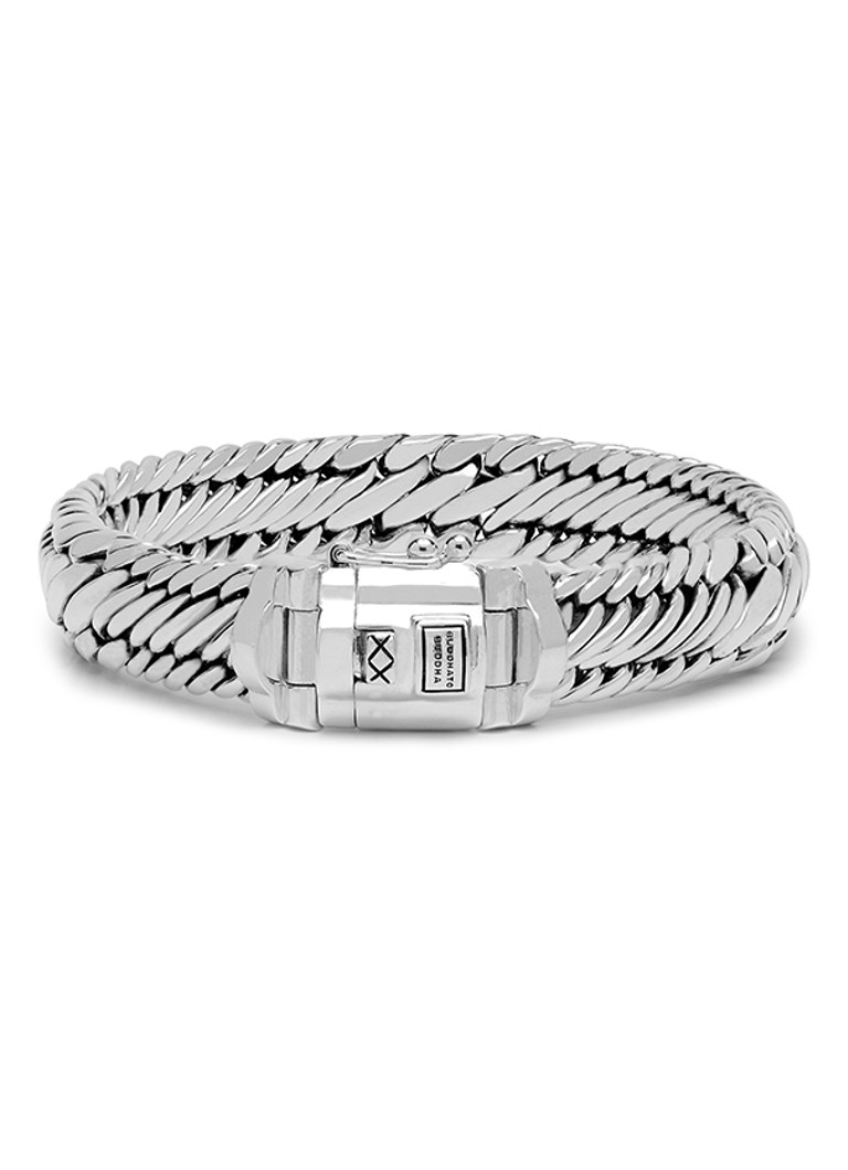 Buddha to Buddha Dames Edwin/Ben XS schakelarmband van zilver in de kleur Zilver