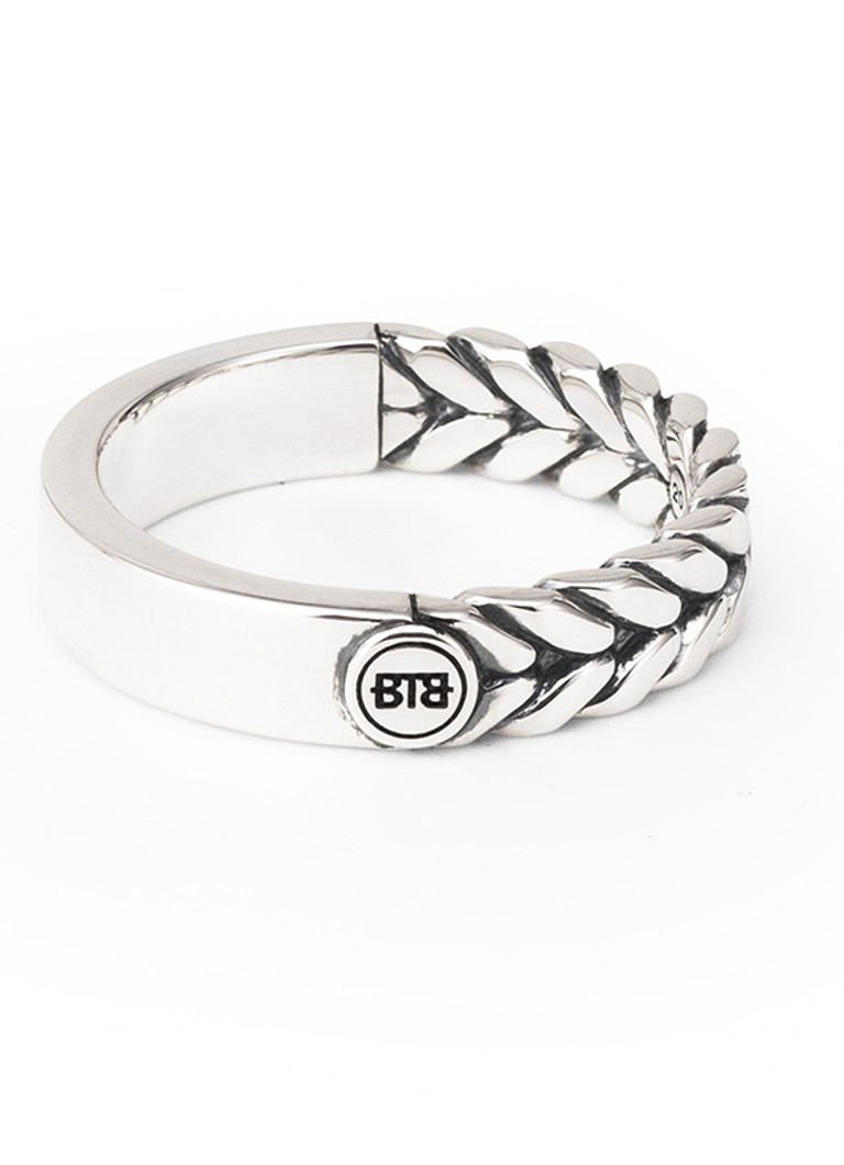 Buddha to Buddha Dames Barbara Small Dual ring van zilver in de kleur Zilver