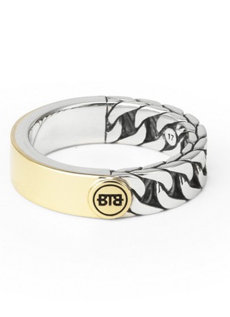 Buddha to Buddha Dames Esther Small Dual ring van zilver in de kleur Zilver