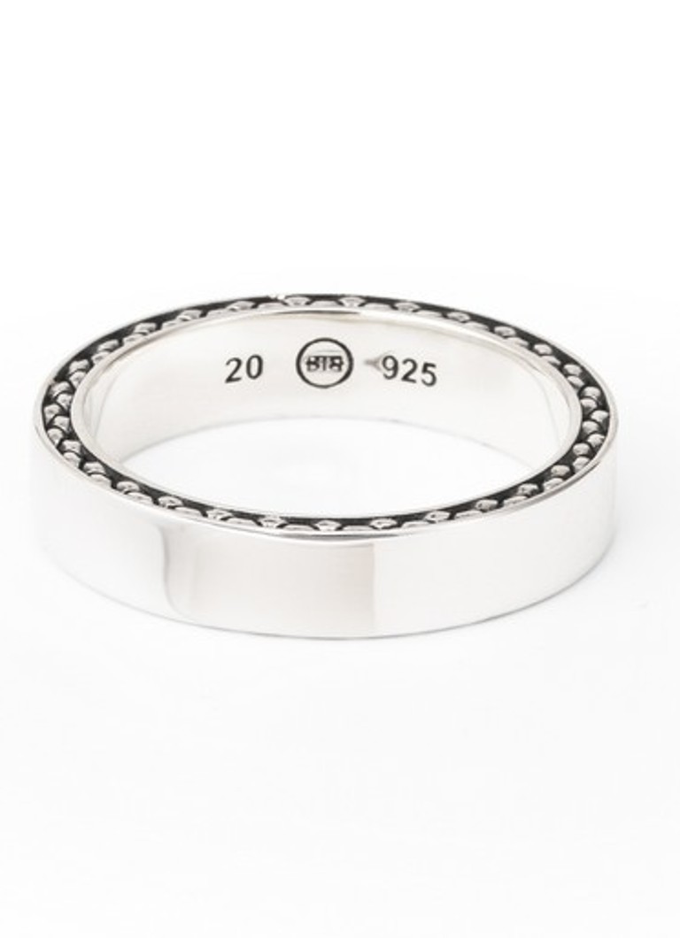 Buddha to Buddha Heren George Mini ring van zilver in de kleur Zilver