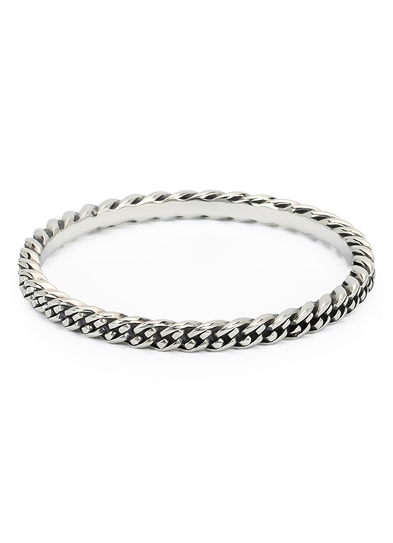 Buddha to Buddha Dames Stacking Ring Nathalie Zilver in de kleur Zilver