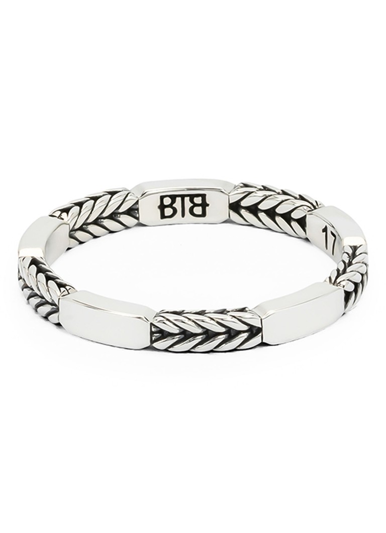 Buddha to Buddha Heren Stacking Ring Barbara Mix Zilver in de kleur Zilver