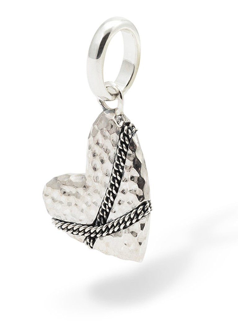 Buddha to Buddha Dames Hart hanger van zilver in de kleur Zilver