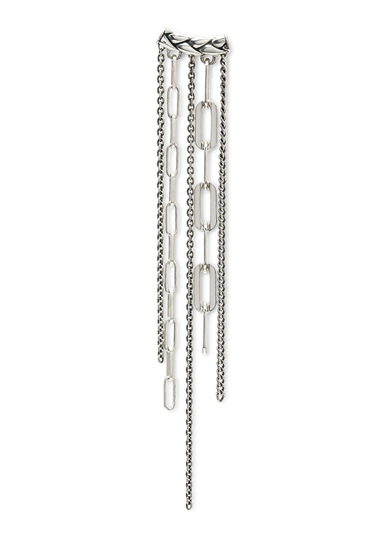 Buddha to Buddha Dames George enkele oorsteker van zilver in de kleur Zilver