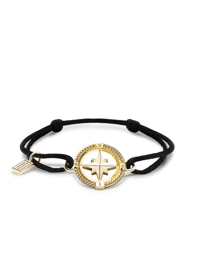Buddha to Buddha Dames Barbara Compass armband in de kleur Zilver