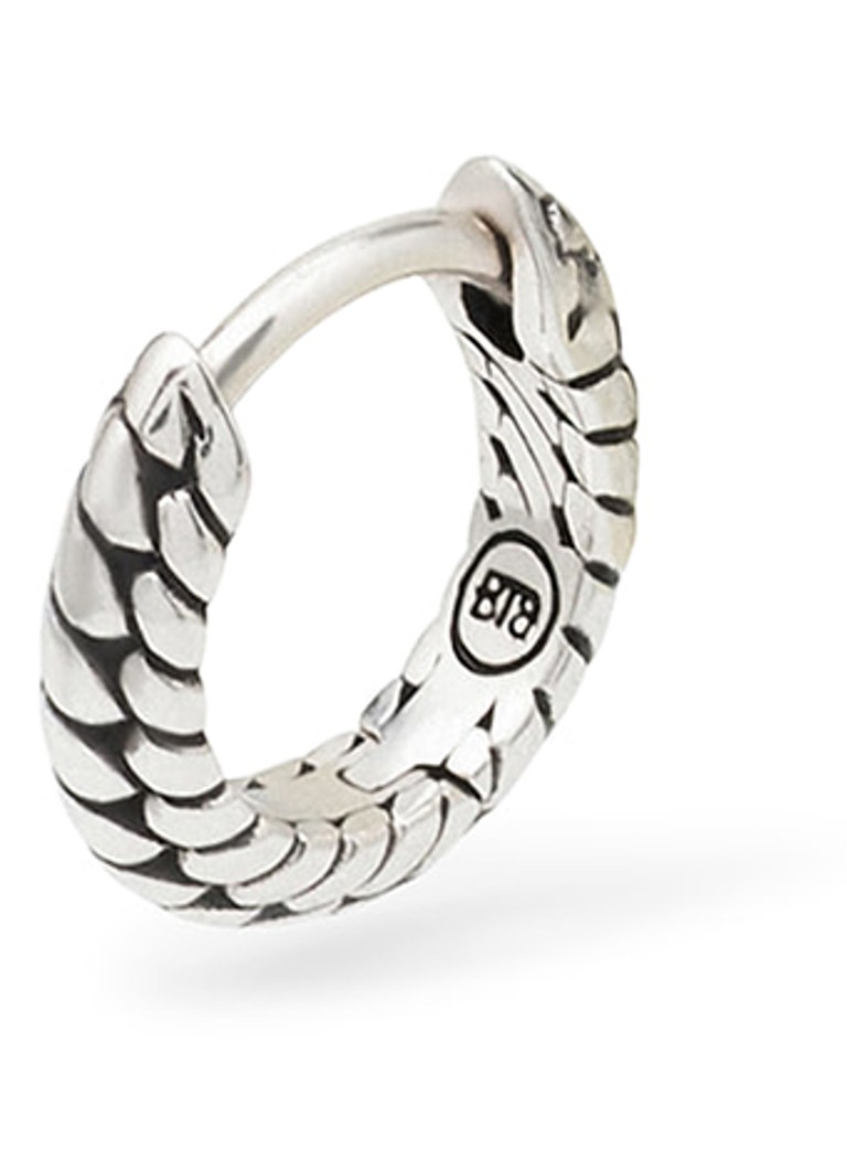 Buddha to Buddha Dames Ben enkele oorring van zilver in de kleur Zilver