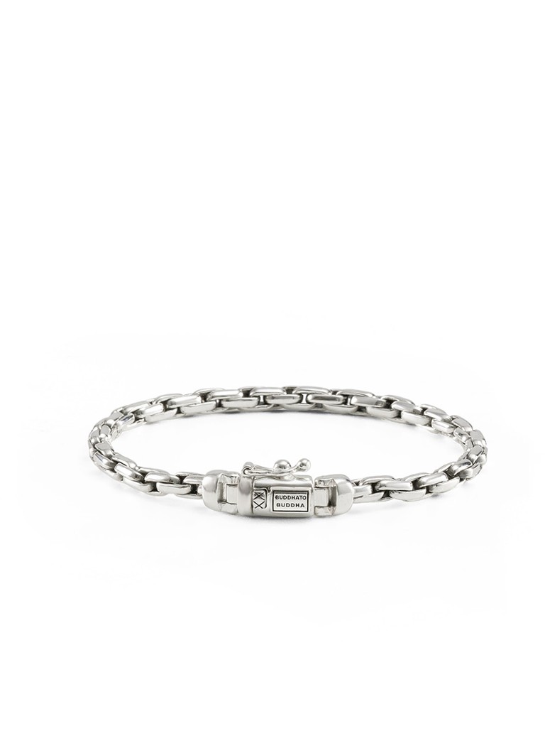 Buddha to Buddha Dames Venetian Mini Twist armband van zilver in de kleur Zilver
