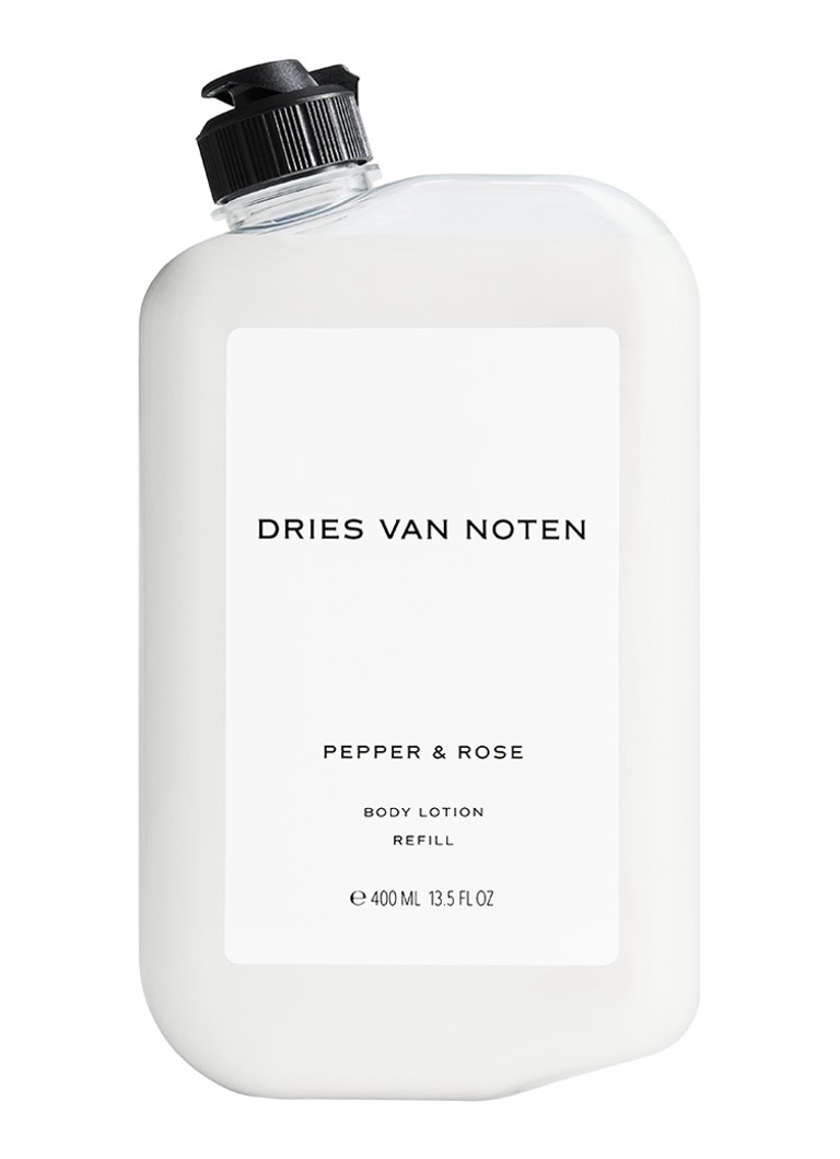 Dries Van Noten Body Lotion Pepper & Rose Refill - navulling 400ml Verzorging - Deal