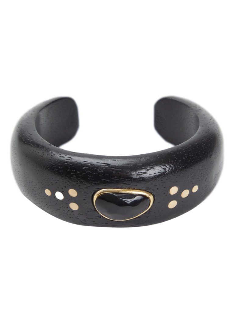 Isabel Marant Dames Layla bangle in de kleur Zwart, maat: T2