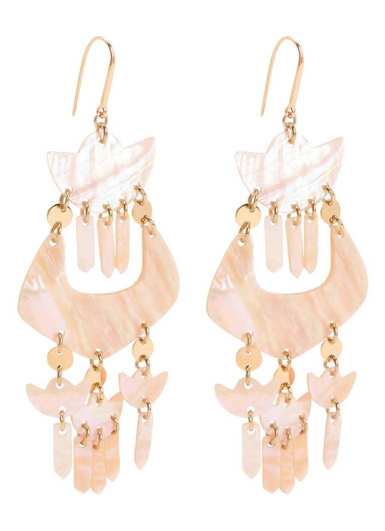 Isabel Marant Dames Yue oorhangers met hanger in de kleur Goud, maat: TU