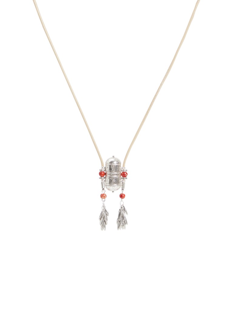Isabel Marant Dames Janis ketting met hanger in de kleur Beige, maat: TU