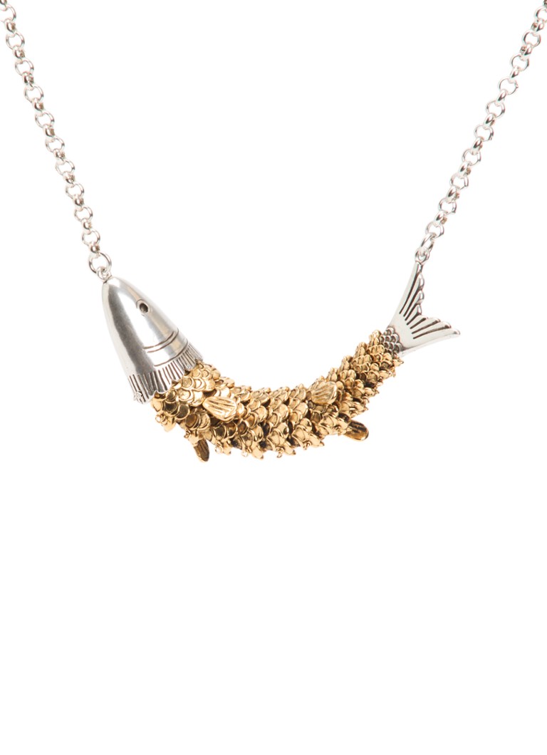 Isabel Marant Dames River choker verguld in de kleur Multicolor, maat: TU