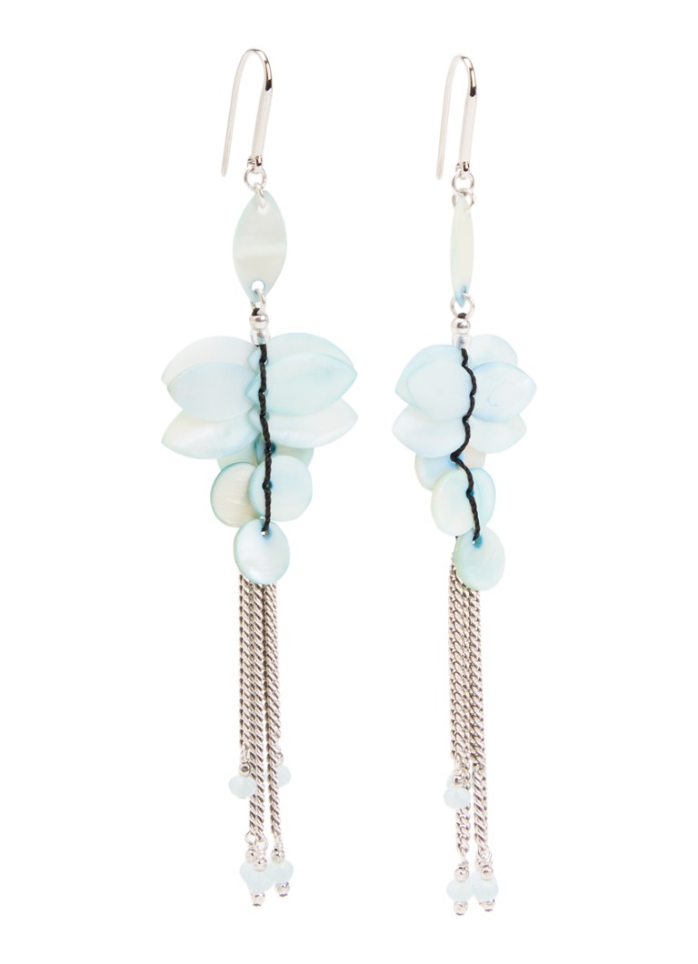 Isabel Marant Dames Halsey Long oorhangers in de kleur Lichtblauw, maat: TU