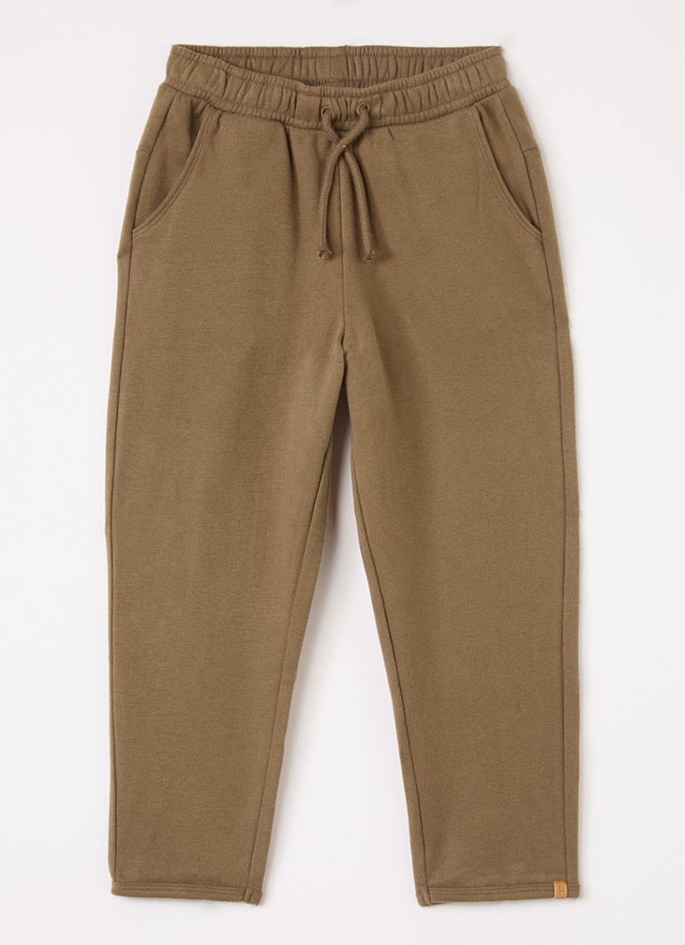 Lil 'Atelier Jongens NMMIlondon loose fit joggingbroek met trekkoord in de kleur Lichtbruin, maat: 92