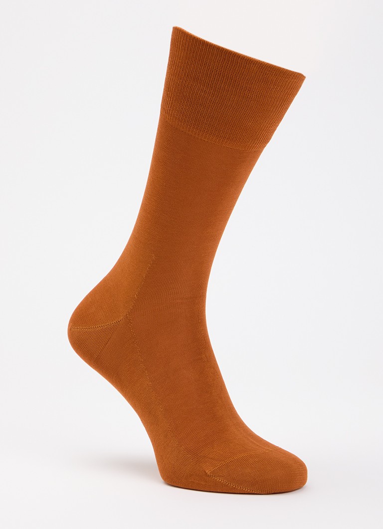Falke Heren Tiago sokken in de kleur Oranje, maat: 45-46