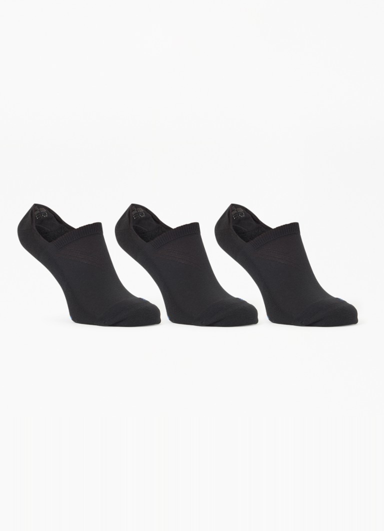 Falke Heren Cool Kick sneakersokken in 3-pack in de kleur Zwart, maat: 39-41