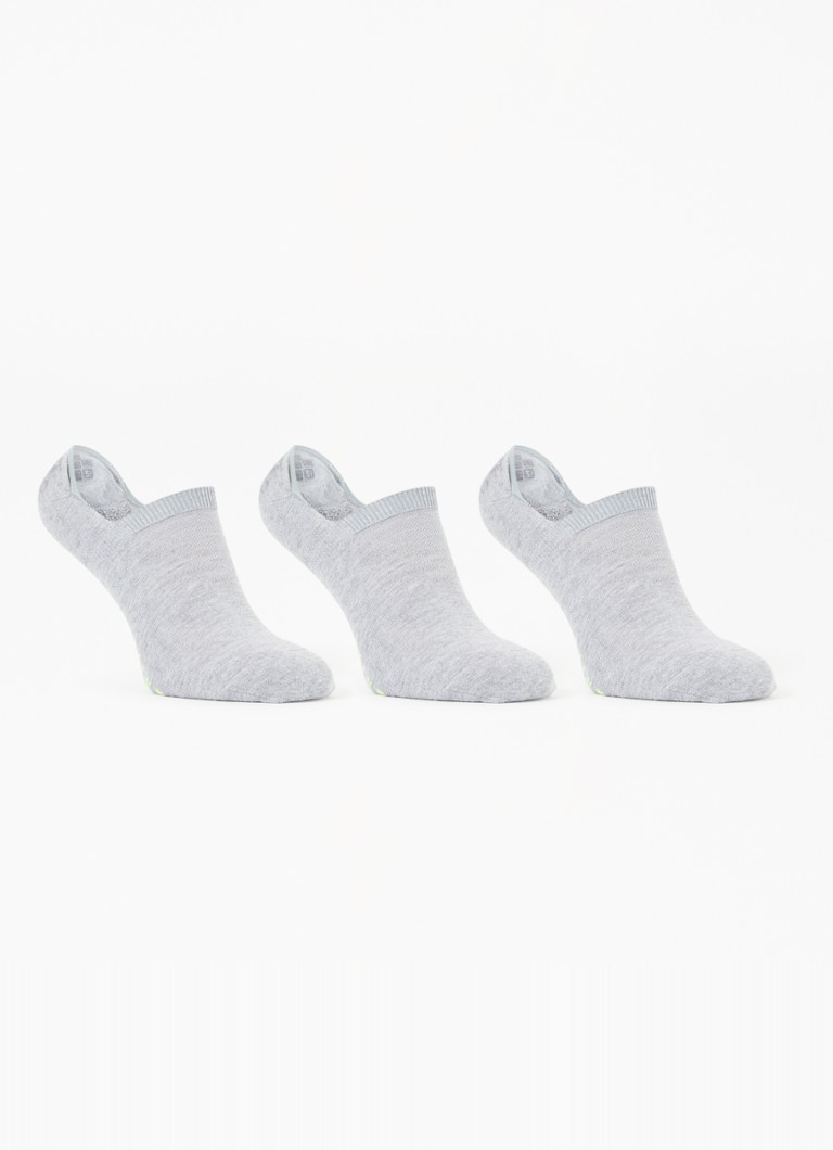Falke Heren Cool Kick sneakersokken in 3-pack in de kleur Grijs, maat: 42-43