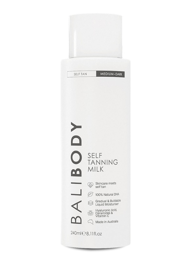 Bali Body Self Tanning Milk - zelfbruiner Medium-Dark 240ML Verzorging - Deal