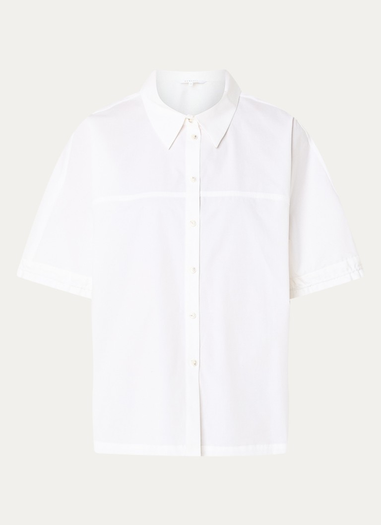 Xandres Dames Herve blouse met trekkoord in de kleur Wit