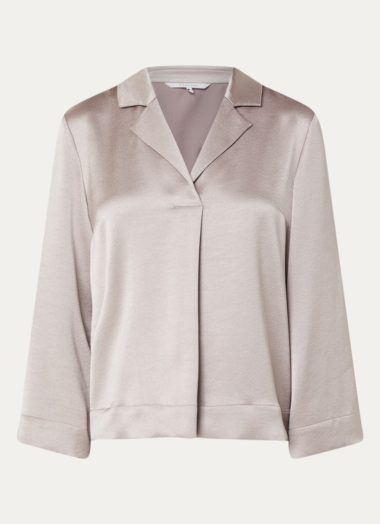 Xandres Dames Helinka tuniek met V-hals in de kleur Creme