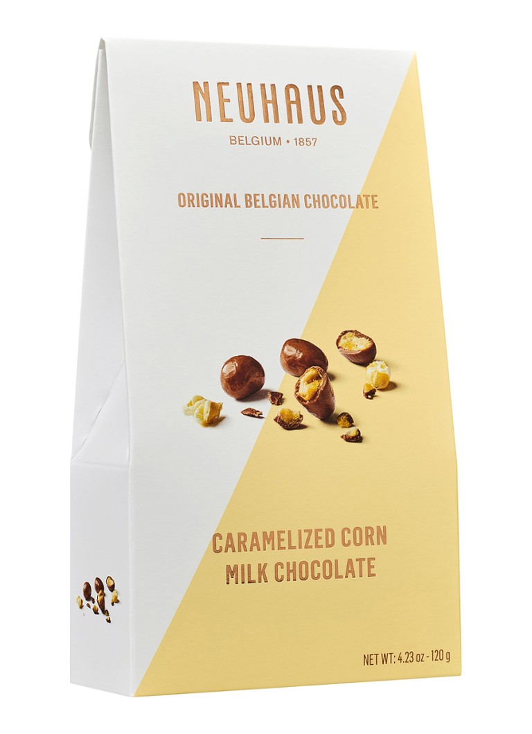 Neuhaus Choc Moments gekaramelliseerde maïs met melkchocolade 120 gram - Deal