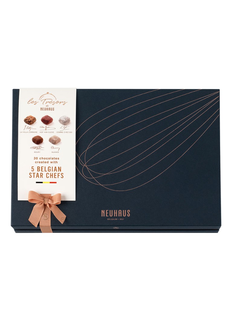 Neuhaus Les Trésors chocoladetruffels 30 stuks Donkerblauw - Deal