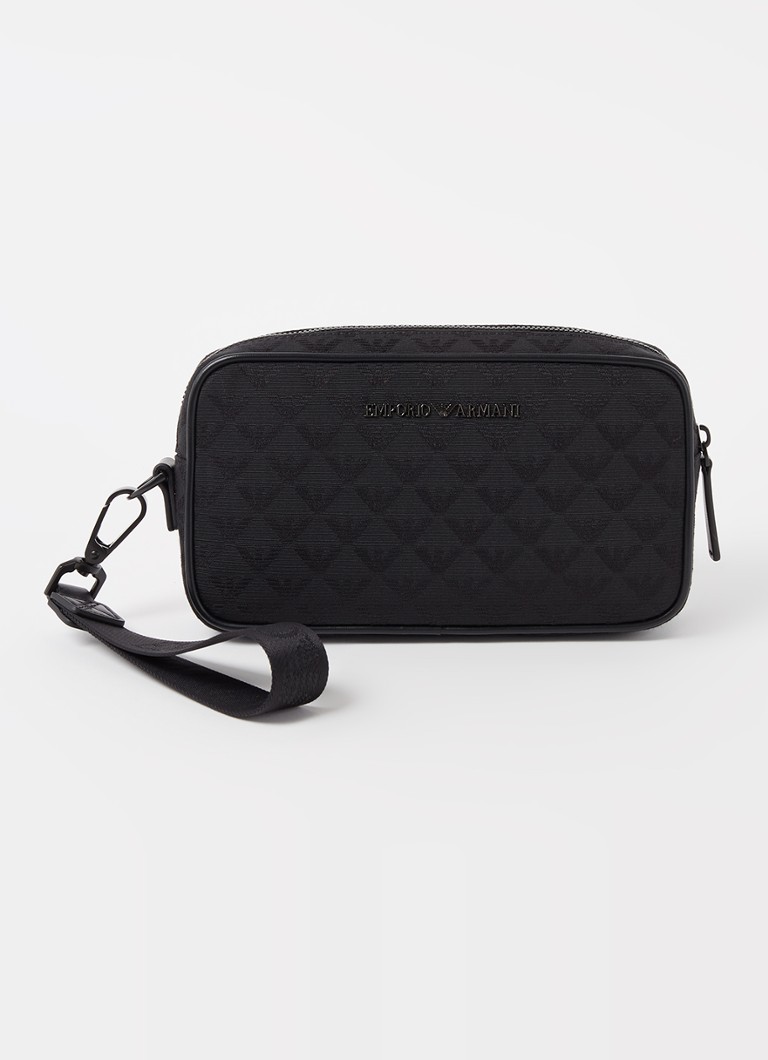 Armani Toilettas met logoprint Zwart - Deal