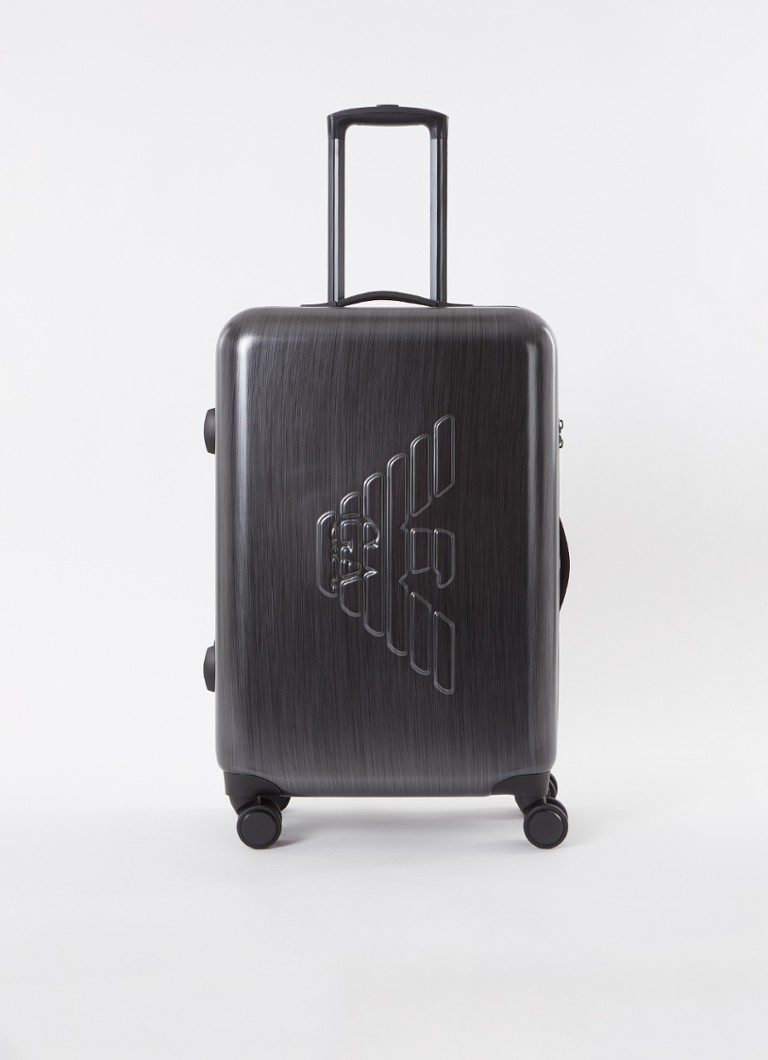 Armani koffer Generic spinner Antraciet - Deal