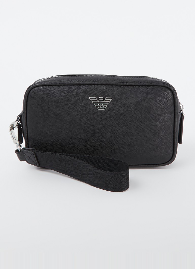 Armani Toilettas met logo Zwart - Deal