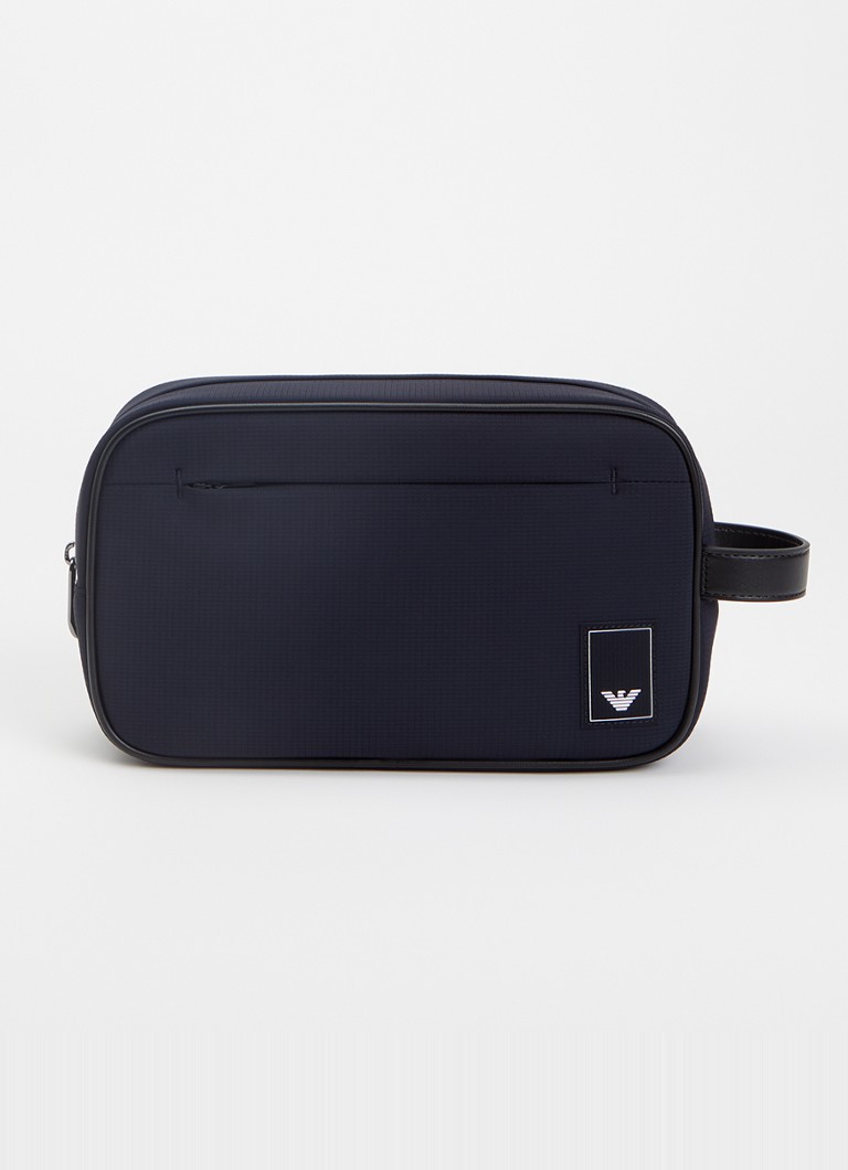 Armani Toilettas met logo Donkerblauw - Deal