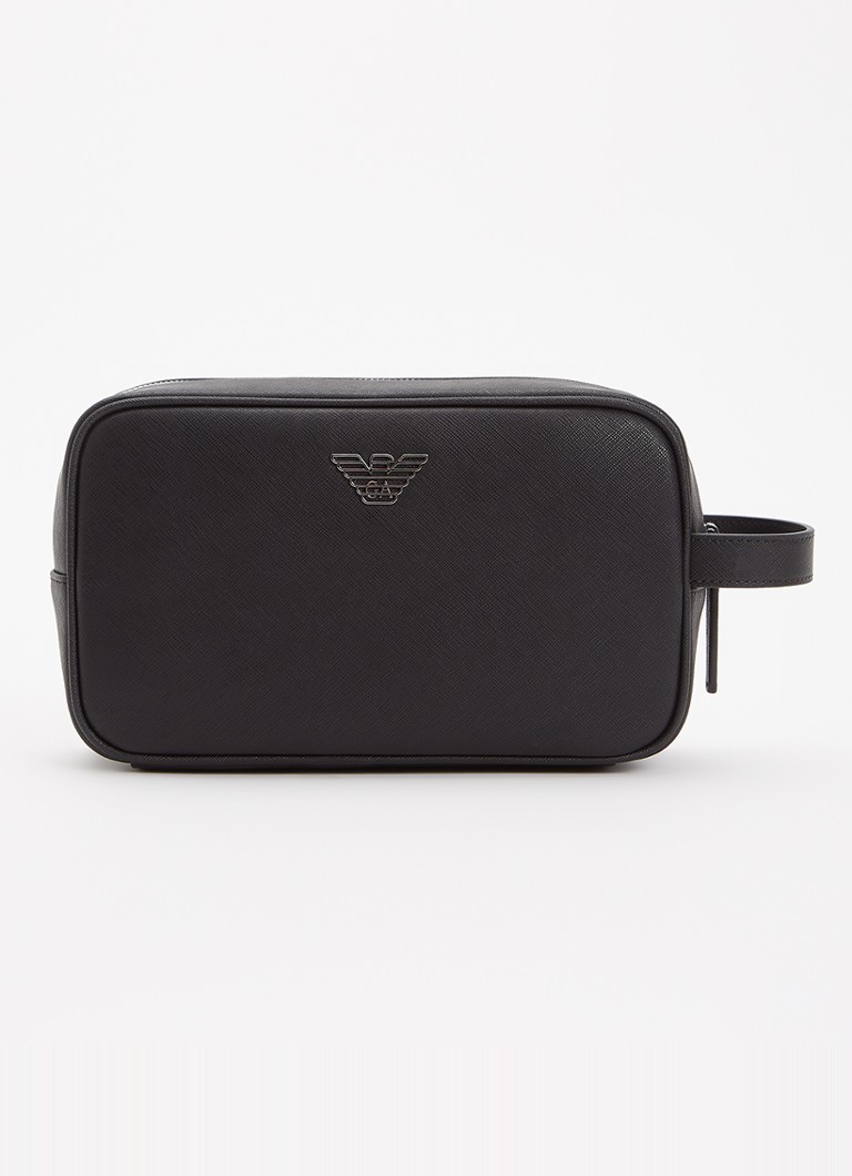Armani Toilettas met logo Zwart - Deal