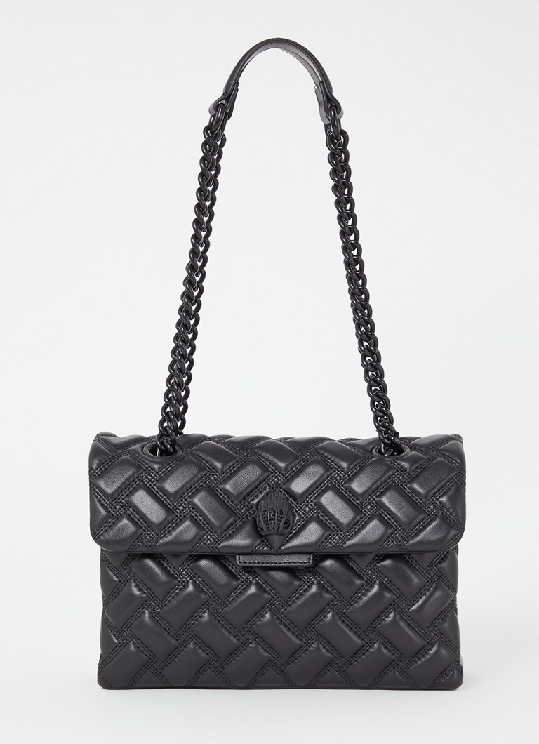 Kurt Geiger Dames Kensington schoudertas van lamsleer