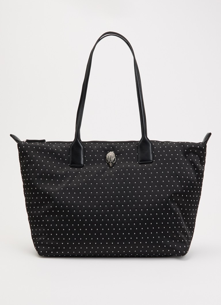 Kurt Geiger Dames Shopper met studs in de kleur Zwart, maat: 1SZ