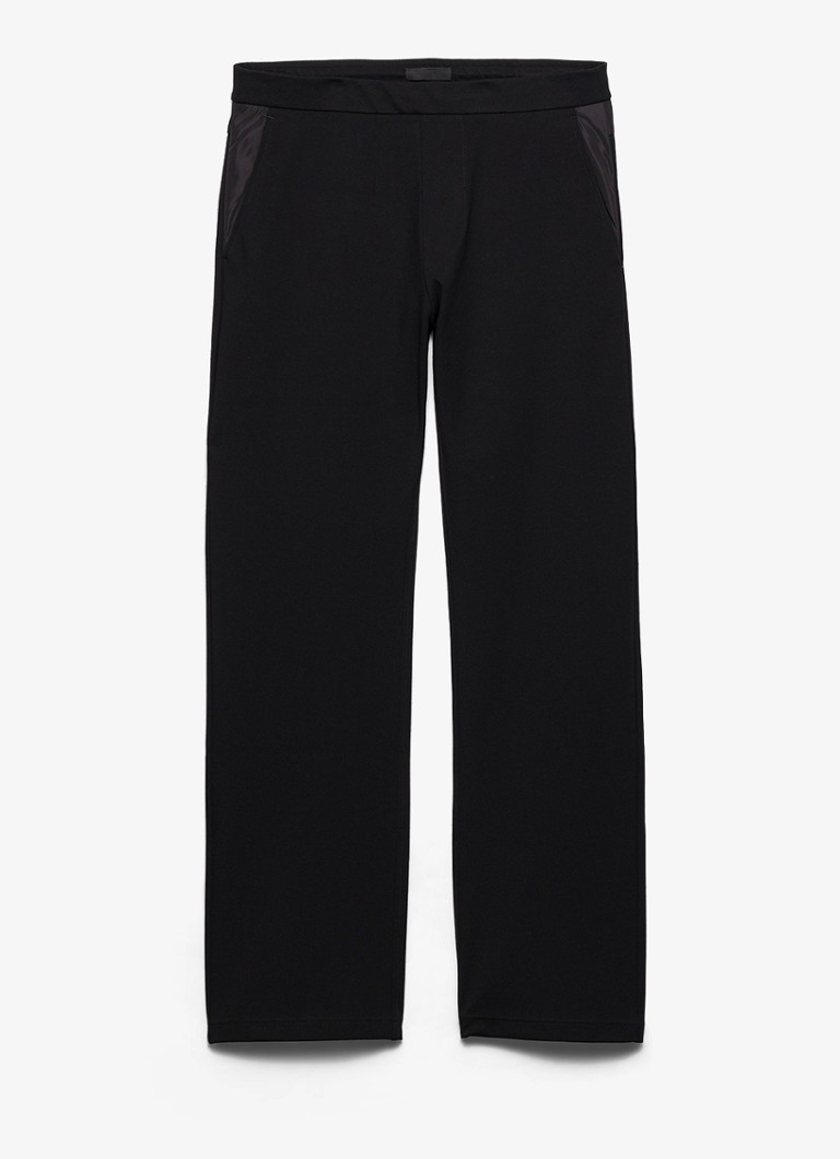 Prada Heren Slim fit pantalon met steekzakken in de kleur Zwart