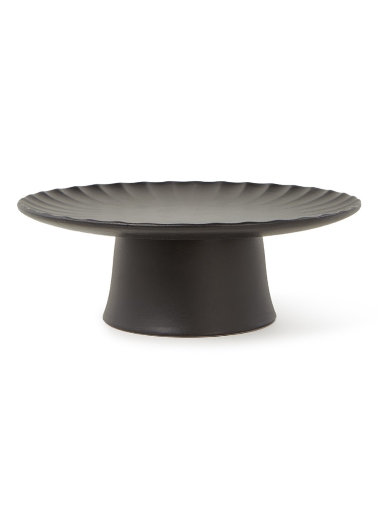 Serax Inku taartplateau 21,5 cm Zwart - Deal