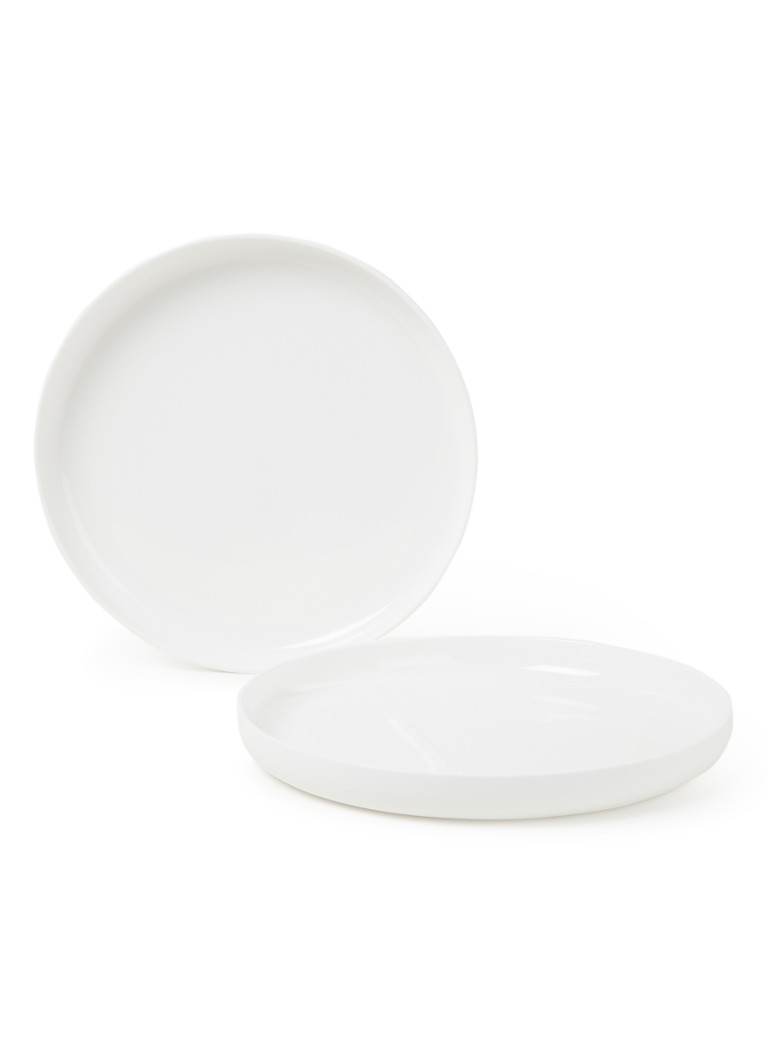 Serax By Piet Boon dinerbord XL 28 cm set van 2 Wit - Deal