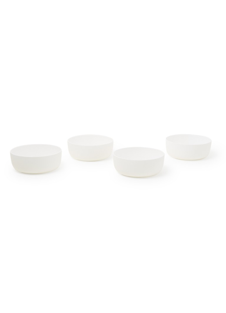 Serax Base kom M 16 cm set van 4 Wit - Deal