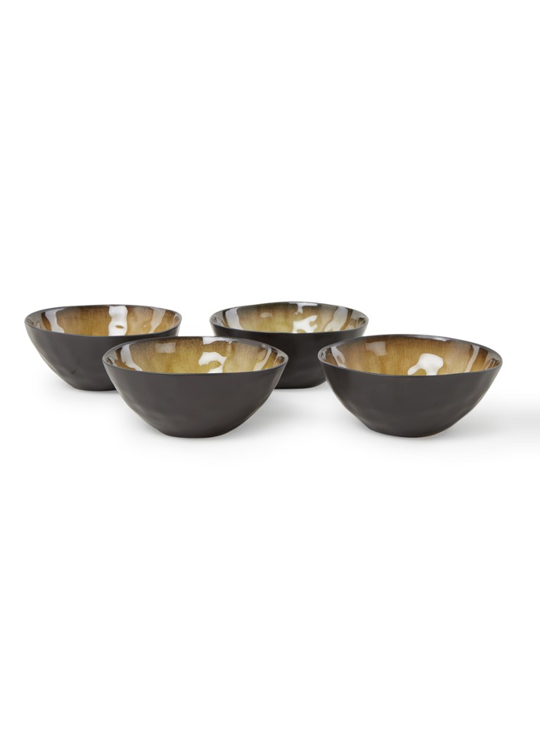 Serax Pure kom 16 cm set van 4 Mosterd - Deal