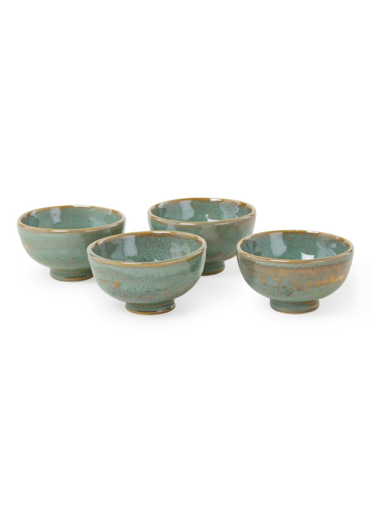 Serax Pure dipschaal 9 cm set van 4 Zeegroen - Deal