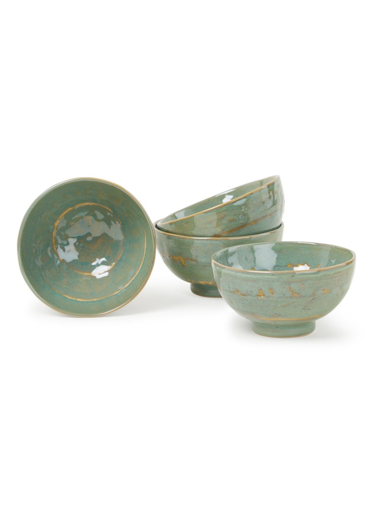Serax Pure kom 15 cm set van 4 Zeegroen - Deal