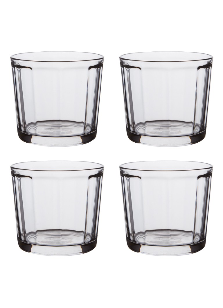Serax Surface waterglas 30 cl set van 4 Transparant - Deal