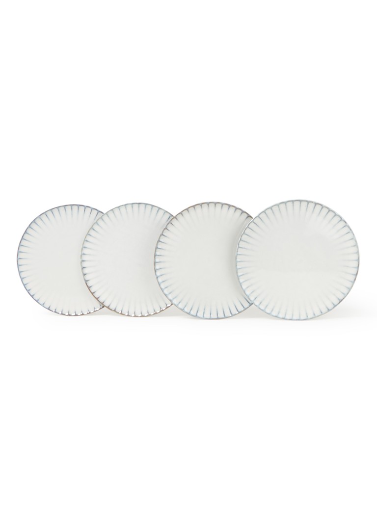 Serax Inku dinerbord 27 cm set van 4 Wit - Deal
