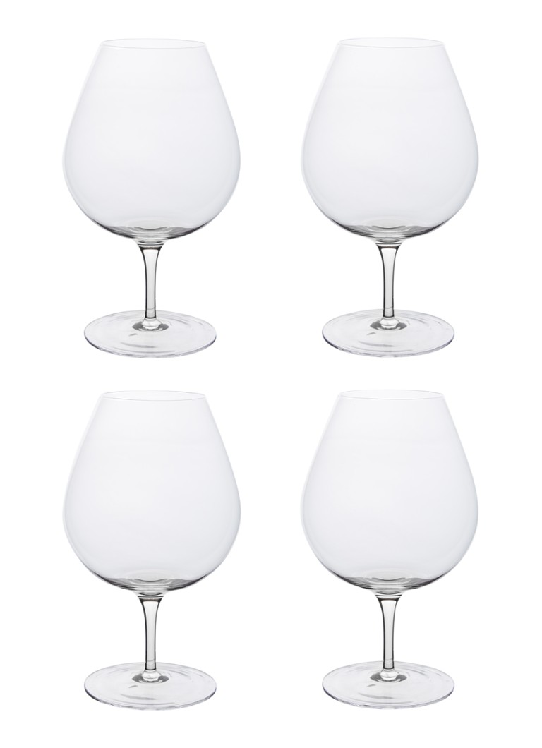 Serax Inku rode wijnglas 70 cl set van 4 Transparant - Deal