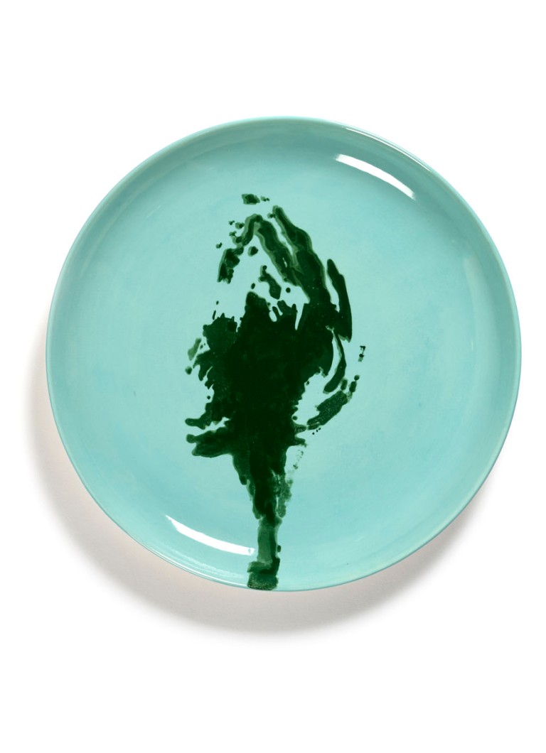 Serax FEAST Azure Artisjok M dinerbord 22,5 cm Turquoise - Deal