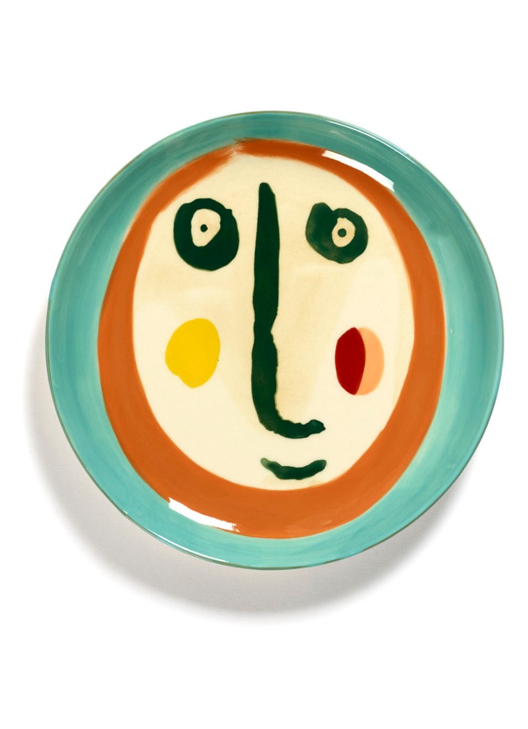 Serax Feast ontbijtbord 19 cm Turquoise - Deal