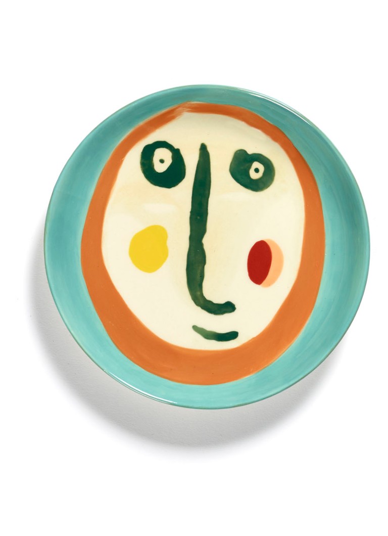 Serax Feast gebaksbordje 16 cm Turquoise - Deal