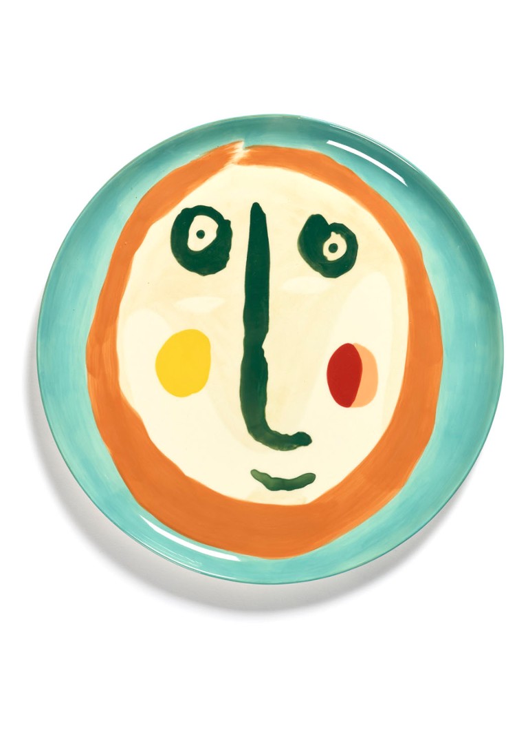 Serax Feast serveerschaal 35 cm Turquoise - Deal