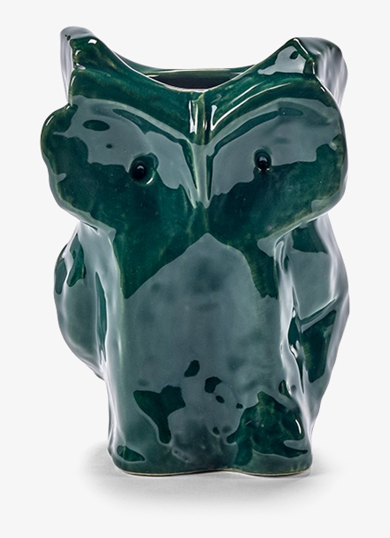 Serax After Midnight Uil vaas XS 12 cm Donkergroen - Deal